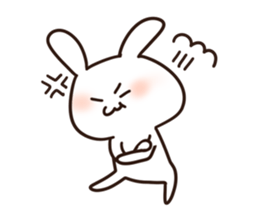 Healing of rabbit 2 sticker #10707943