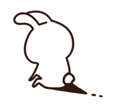 Healing of rabbit 2 sticker #10707956