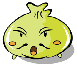 Green Dumplings sticker #10708306