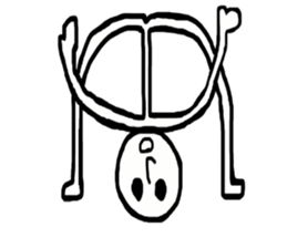 Three to eight sticker #10709202