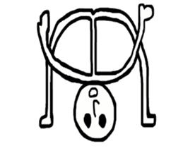 Three to eight sticker #10709202