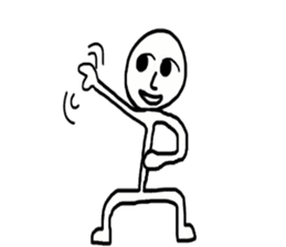 Three to eight sticker #10709203