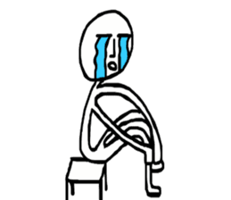 Three to eight sticker #10709206