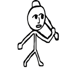 Three to eight sticker #10709212