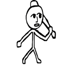 Three to eight sticker #10709212