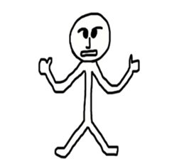 Three to eight sticker #10709214