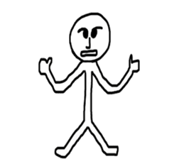 Three to eight sticker #10709214