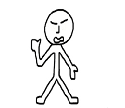 Three to eight sticker #10709215