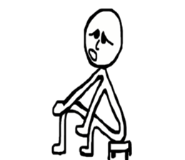 Three to eight sticker #10709216