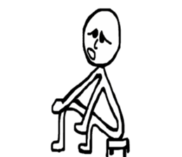 Three to eight sticker #10709216