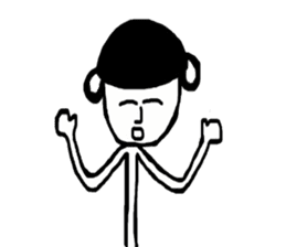 Three to eight sticker #10709218