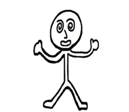 Three to eight sticker #10709219