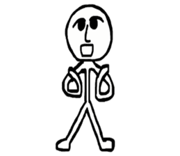 Three to eight sticker #10709222