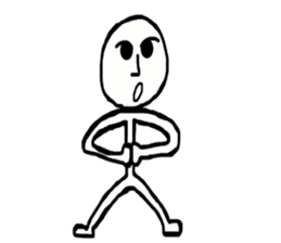 Three to eight sticker #10709223