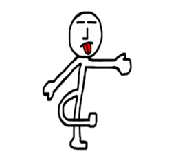 Three to eight sticker #10709224