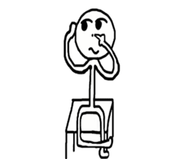 Three to eight sticker #10709225