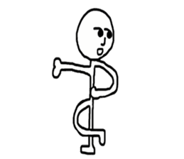 Three to eight sticker #10709227