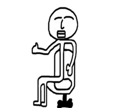 Three to eight sticker #10709230