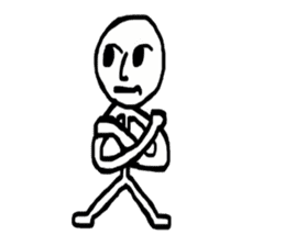 Three to eight sticker #10709232