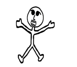 Three to eight sticker #10709233