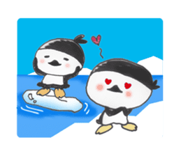 Nakama and others of a teacup penguin sticker #10709381