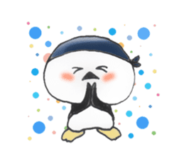 Nakama and others of a teacup penguin sticker #10709387