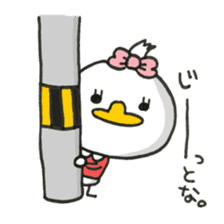 Cute Chick Girl2 sticker #10710008