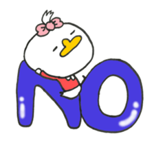 Cute Chick Girl2 sticker #10710021