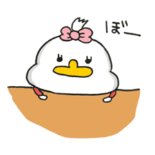Cute Chick Girl2 sticker #10710030
