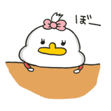 Cute Chick Girl2 sticker #10710030