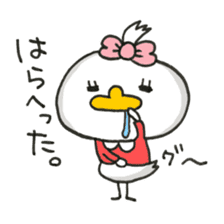 Cute Chick Girl2 sticker #10710035