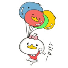 Cute Chick Girl2 sticker #10710039