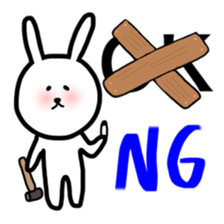 Fukurabbit sticker sticker #10710568