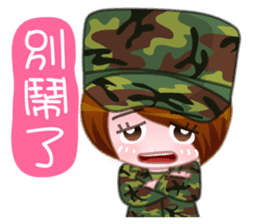 Taiwan female soldiers 2.0 sticker #10711284
