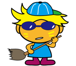 Part Time Kid sticker #10712015