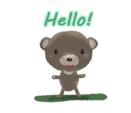 Happy pair Bears sticker #10712083