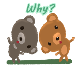 Happy pair Bears sticker #10712088