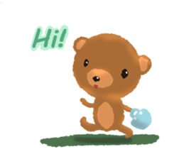 Happy pair Bears sticker #10712096