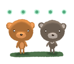 Happy pair Bears sticker #10712107