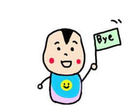 baby haya sticker #10713185