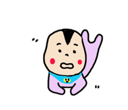 baby haya sticker #10713193