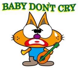 CRAZY MUDDY CAT sticker #10713259