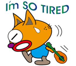 CRAZY MUDDY CAT sticker #10713261