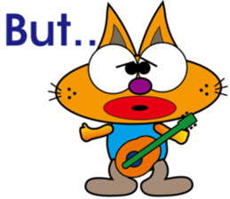 CRAZY MUDDY CAT sticker #10713267