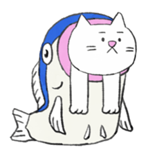 THE CAT IN THE FISH sticker #10713680