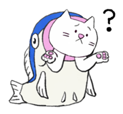 THE CAT IN THE FISH sticker #10713682