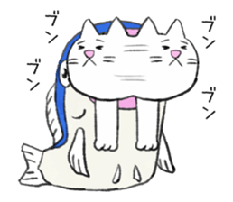 THE CAT IN THE FISH sticker #10713684