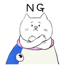 THE CAT IN THE FISH sticker #10713686