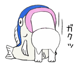 THE CAT IN THE FISH sticker #10713706