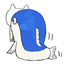 THE CAT IN THE FISH sticker #10713711